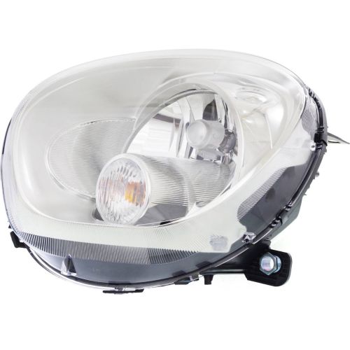 MINI COOPER PACEMAN HEAD LAMP ASSEMBLY LEFT (Driver Side) (HALOGEN)(WHITE SIGNAL)**CAPA** OEM#63129801035 2013-2016 PL#MC2502110C