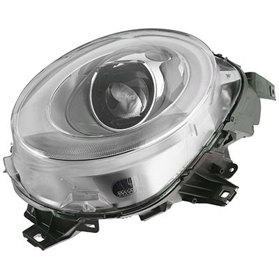MINI COOPER 2DOORS HATCHBACK  (HARDTOP) HEAD LAMP UNIT LEFT (Driver Side) (BI-LED)(WHITE SIGNAL)(OE Quality) OEM#63117383213 2014-2015 PL#MC2502117