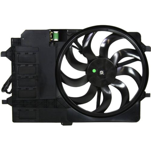 MINI COOPER HATCHBACK RADIATOR & A/C FAN ASSY (SINGLE FAN)(From 3/03) OEM#17117541092 2002-2006 PL#MC3115102