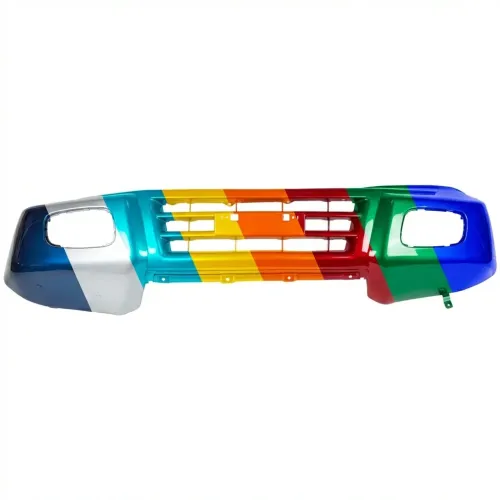 MITSUBISHI MONTERO FRONT BUMPER COVER TEXT-PRM (W/FLARE) OEM#MR508162 2001-2002 PL#MI1000274
