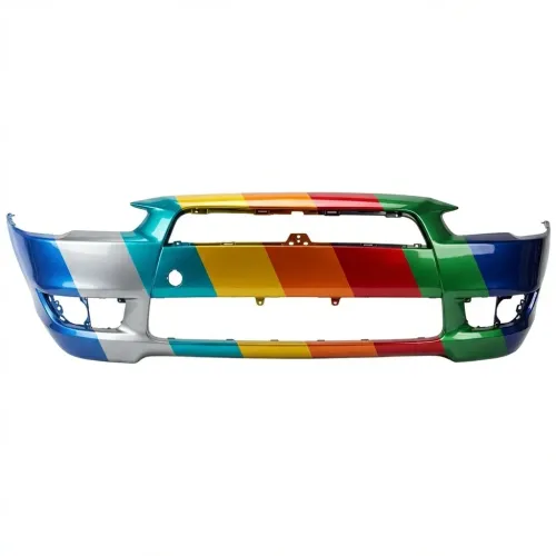 MITSUBISHI LANCER SPORTBACK FRONT BUMPER COVER PRM(ES)(WO/CHR BUMPER MLDG) OEM#6400D172 2009-2014 PL#MI1000324