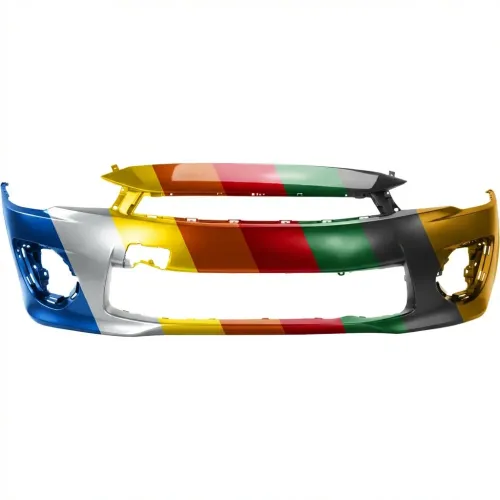 MITSUBISHI LANCER SPORTBACK FRONT BUMPER COVER PRM**CAPA** OEM#6400H438 2016-2017 PL#MI1000342C