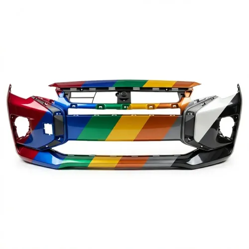 MITSUBISHI MIRAGE (HATCHBACK) FRONT BUMPER COVER PRM/TXT OEM#6400J974 2021-2024 PL#MI1000352