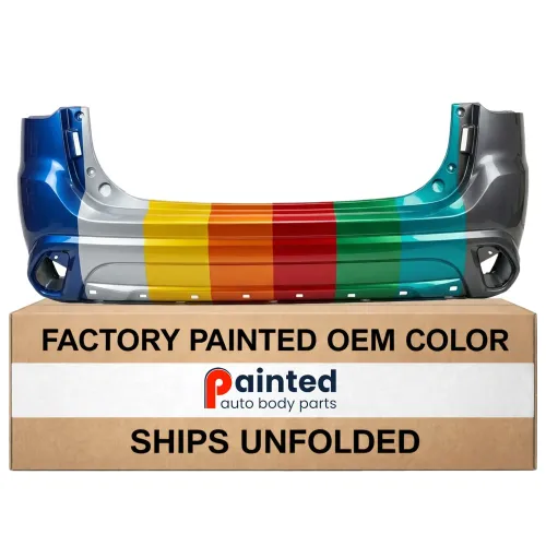 2018-2018 MITSUBISHI OUTLANDER PHEV Rear bumper CAPA OEM# 6410F218 PL# MI1100311C
