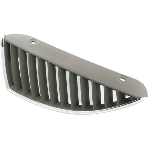MITSUBISHI LANCER  (EXC EVOLUTION) GRILLE LEFT (Driver Side) CHROME/SILVER (W/11 Strips) OEM#MN161113 2004-2005 PL#MI1200248
