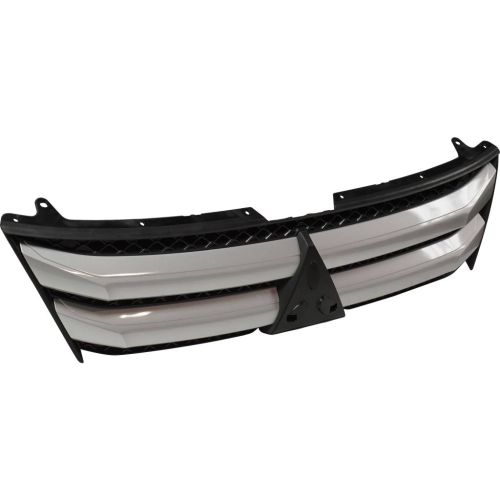 MITSUBISHI ECLIPSE CROSS GRILLE BLACK W/SILVER MLDG OEM#7450B048 2018-2020 PL#MI1200273