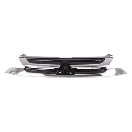 MITSUBISHI OUTLANDER  (7 SEATER) GRILLE CHROME-BLACK W/BLACK MLDG**CAPA** OEM#7450B277 2018 PL#MI1200275C