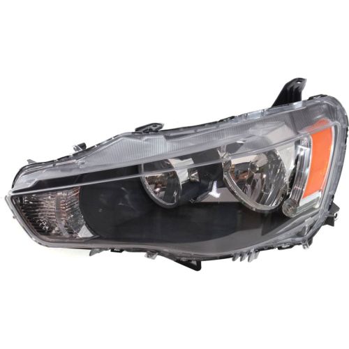 MITSUBISHI OUTLANDER  (7 SEATER) HEAD LAMP ASSY LEFT (Driver Side) HALOGEN OEM#8301C417 2010-2013 PL#MI2502157