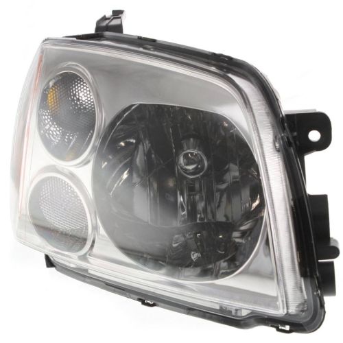MITSUBISHI GALANT  HEAD LAMP ASSY RIGHT (Passenger Side) CHROME BEZEL (W/O PROJECTOR)**CAPA** OEM#MR991162 2009-2012 PL#MI2503127C