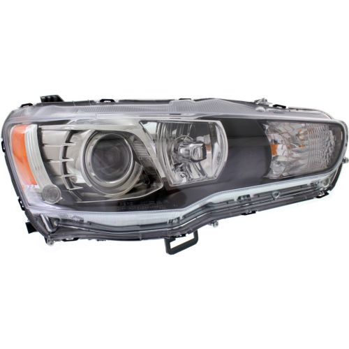 MITSUBISHI LANCER SPORTBACK HEAD LAMP ASSY RIGHT (Passenger Side) (HID) OEM#8301C364 2009-2014 PL#MI2503148