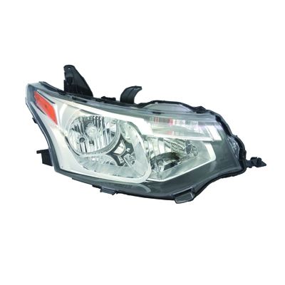 MITSUBISHI OUTLANDER  (7 SEATER) HEAD LAMP ASSY RIGHT (Passenger Side) (HALOGEN) OEM#8301D100 2014-2015 PL#MI2503163