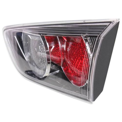 MITSUBISHI LANCER EVOLUTION TAIL LAMP ASSEMBLY RIGHT (Passenger Side) (INNER)(BLK BEZEL) OEM#8330A626 2009-2015 PL#MI2803101