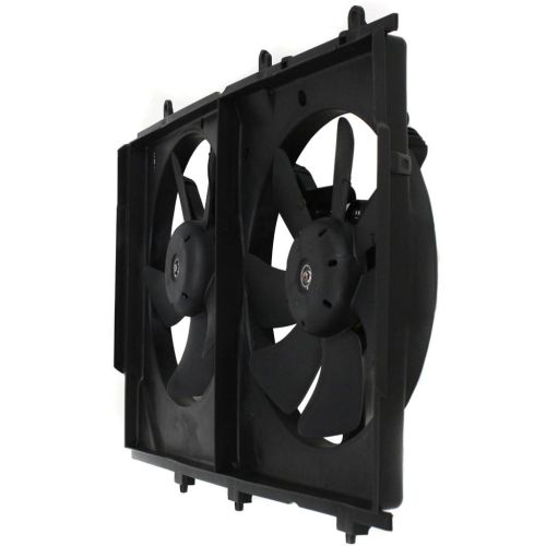 MITSUBISHI OUTLANDER RADIATOR & A/C FAN ASSY WO/CONTROL MODULE (DUAL FAN) OEM#MR993931-PFM 2003-2006 PL#MI3115117