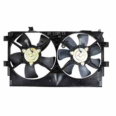 MITSUBISHI OUTLANDER (7 SEATER) RADIATOR & A/C FAN ASSEMBLY (DUAL FAN)(2.4L) OEM#MR993933-PFM 2008-2013 PL#MI3115142