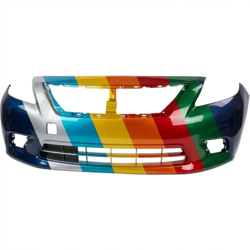 NISSAN(DATSUN) VERSA SEDAN FRONT BUMPER COVER PRIMED (W/CVT) OEM#FBM229KA0J 2013-2014 PL#NI1000291