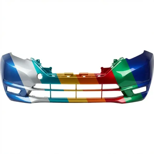 NISSAN(DATSUN) VERSA NOTE HATCHBACK FRONT BUMPER COVER PARTIAL-PRM OEM#620229ME0J 2017-2019 PL#NI1000317