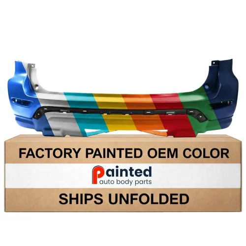 2017-2018 NISSAN PATHFINDER Rear bumper OEM# 850229PF1H PL# NI1100327