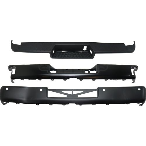 NISSAN TITAN REAR STEP BMP W/STEP PAD W/COVER (W/SENSOR)(W/BSD)(W/TOW HITCH)(PLSTIC COVER TYPE) OEM#85030EZ30C-PFM 2017-2019 PL#NI1103131