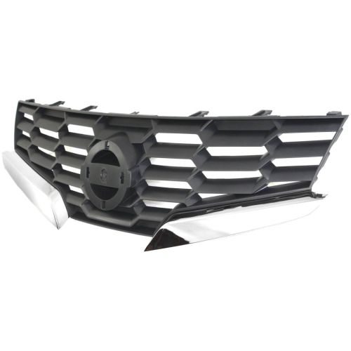 NISSAN(DATSUN) ALTIMA COUPE GRILLE CHR/BLK OEM#62070JB100 2008-2009 PL#NI1200225