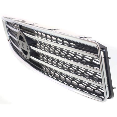 NISSAN MAXIMA  GRILLE CHROME/DK GRAY**CAPA** OEM#620709N00A 2009-2011 PL#NI1200231C