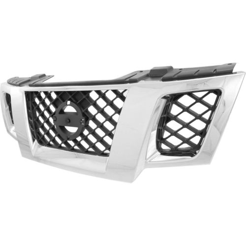 NISSAN FRONTIER  GRILLE CHROME/BLACK OEM#62310ZL00B 2009-2021 PL#NI1200233