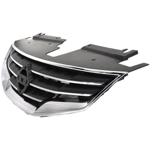 NISSAN ALTIMA HYBRID  GRILLE CHROME/GRAY**CAPA** OEM#62070ZX00A 2010-2011 PL#NI1200236C