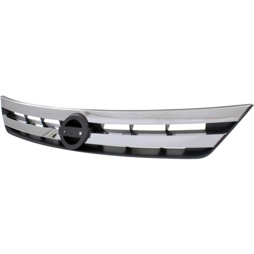 NISSAN(DATSUN) ROGUE GRILLE MOLDING CHR/GRAY (KROM MDL) OEM#F23101A41A 2010-2011 PL#NI1200256