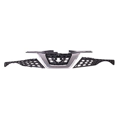 NISSAN(DATSUN) JUKE GRILLE ASSEMBLY (S/SL/SV) (W/ CAMERA) OEM#620703YM1B 2015-2017 PL#NI1200276