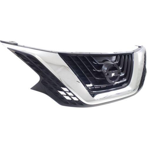 NISSAN(DATSUN) MURANO GRILLE ASSEMBLY CHR/BLK OEM#623109UA8A 2015-2018 PL#NI1200278