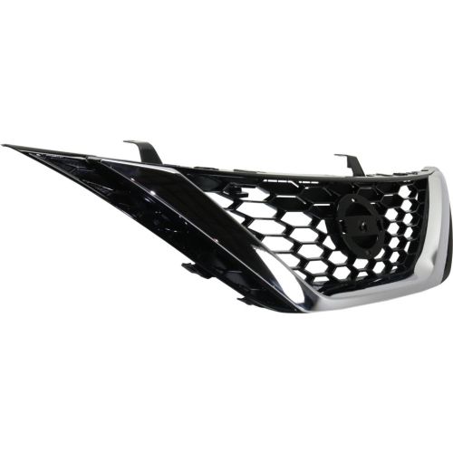 NISSAN(DATSUN) SENTRA GRILLE CHR/BLK**CAPA** OEM#623103YU0A 2016-2019 PL#NI1200279C