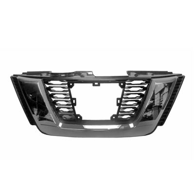 NISSAN ROGUE (2.5L) GRILLE CHROME/BLACK (W/ CAMERA)(W/PRE-COLLISION) **CAPA** OEM#623106FL0C 2017 PL#NI1200282C