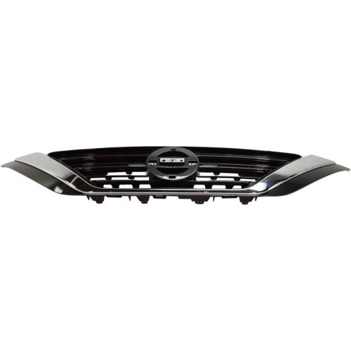 NISSAN(DATSUN) ALTIMA SEDAN GRILLE CHR/BLK**CAPA** OEM#623109HS1A 2016-2018 PL#NI1200283C
