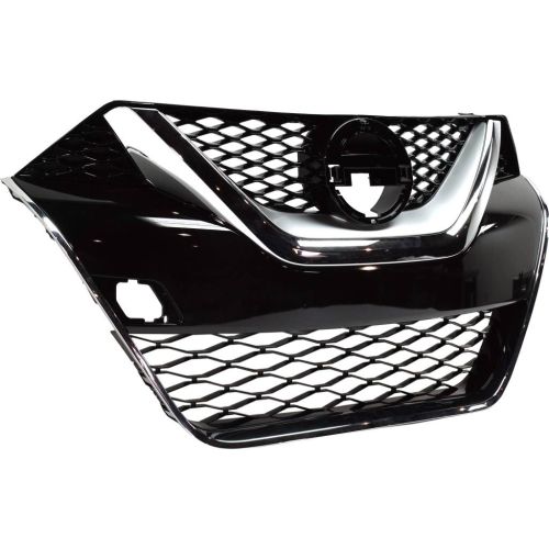 NISSAN MAXIMA  GRILLE ASSY CHROME/SILVER/BLACK **CAPA** OEM#623104RA0A 2016-2017 PL#NI1200284C