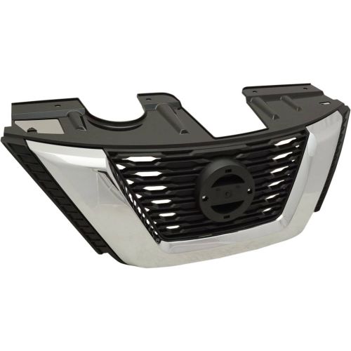 NISSAN ROGUE HYBRID  GRILLE CHROME/BLACK (WO/CAMERA) OEM#623106FL0A 2017 PL#NI1200285