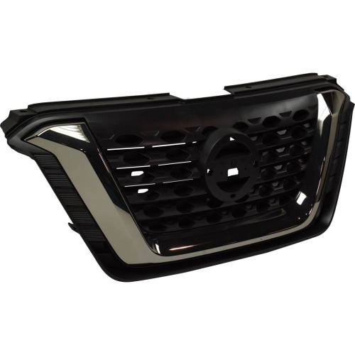 NISSAN KICKS  GRILLE BLACK W/SMOKE CHROME MLDG (SR) OEM#623105RB3A 2018-2020 PL#NI1200302