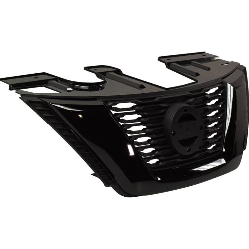 NISSAN ROGUE (2.5L) GRILLE BLACK/BLACK (WO/CAMERA)(MIDNIGHT ED) OEM#623106FL0D 2017 PL#NI1200303
