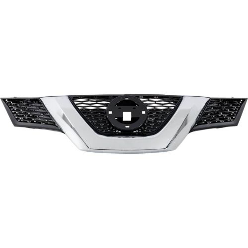 NISSAN ROGUE (2.5L) GRILLE CHROME/BLACK (W/CAMERA)(KOREA)**CAPA** OEM#623105HA5B 2015-2016 PL#NI1200305C