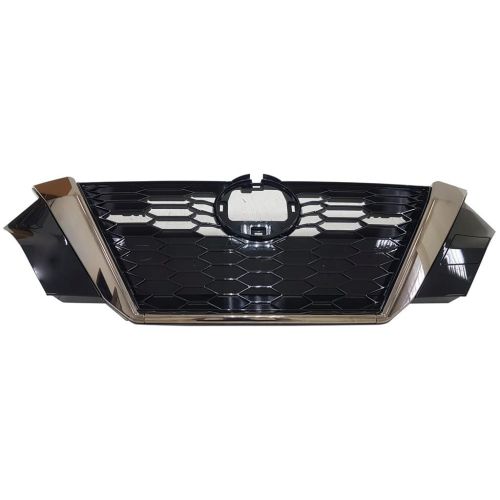 NISSAN SENTRA GRILLE DARK-CHROME/BLACK (SR)(W/CAMERA) OEM#623106LD0B 2020-2023 PL#NI1200318