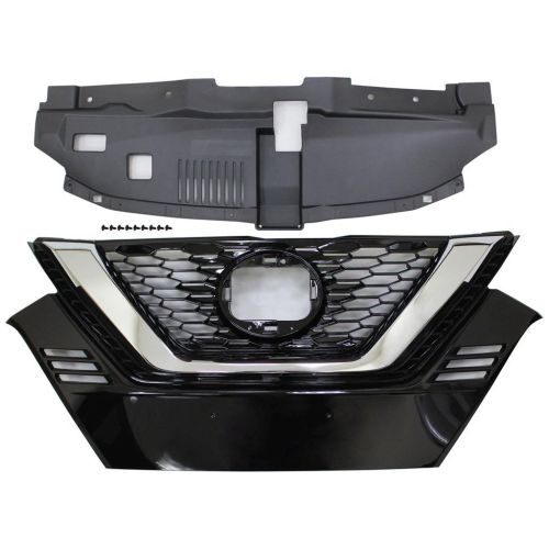 NISSAN ROGUE SPORT (2.0L) GRILLE CHROME/BLACK (WO/CAMERA) OEM#623106MR5A 2020-2022 PL#NI1200319