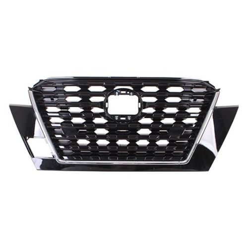 NISSAN(DATSUN) KICKS GRILLE PTD-BLACK W/CHROME MLDG (S/SV)(WO/CAMERA) **CAPA** OEM#623109VC5A 2021-2024 PL#NI1200324C