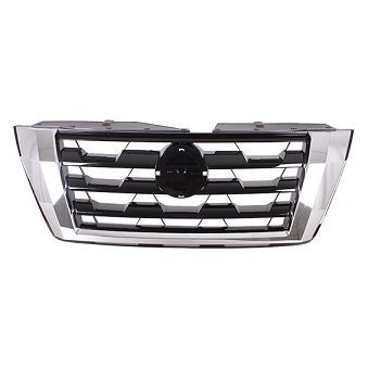 NISSAN(DATSUN) ARMADA GRILLE BLACK W/CHROME FRAME (W/CAMERA)(SL/PLATINUM) **CAPA** OEM#623106JL0B 2021-2024 PL#NI1200327C
