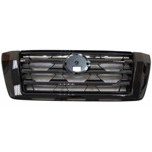NISSAN(DATSUN) ARMADA GRILLE BLACK W/BLACK FRAME (W/CAMERA)(SL W/MIDNIGHT ED) OEM#623106JL1C 2021-2024 PL#NI1200341