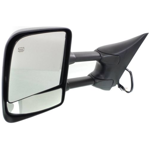 NISSAN TITAN DOOR MIRROR LEFT (Driver Side) PWR/HTD (CHROME CVR)(W/DUAL ARM)(SE) OEM#96302ZR10E 2004-2005 PL#NI1320202