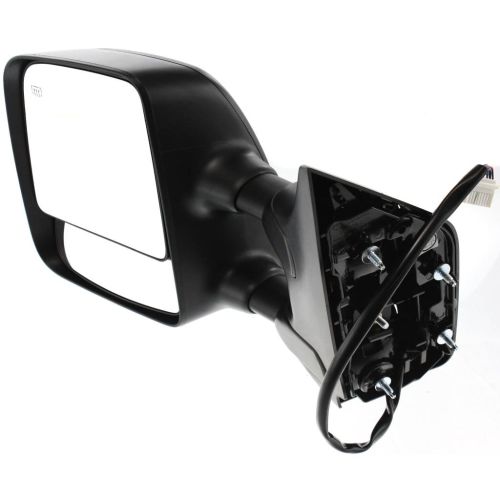 NISSAN TITAN DOOR MIRROR LEFT (Driver Side) PWR/HTD (TXT CVR)(W/DUAL ARM/MEMORY)(PRO-4X) OEM#96302ZR20E 2008-2015 PL#NI1320205