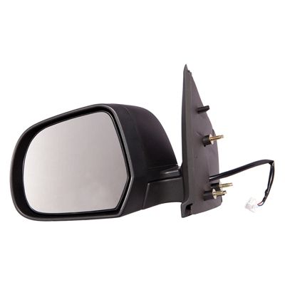 NISSAN VERSA SEDAN  DOOR MIRROR LEFT (Driver Side) PWR/N-HTD (WO/SIGNAL)(TXT BLACK) OEM#963023AN5B-PFM 2012-2014 PL#NI1320241