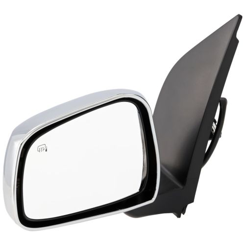 NISSAN(DATSUN) FRONTIER DOOR MIRROR LEFT (Driver Side) PWR/HTD (CHROME)(CREW CAB)(SL) OEM#963029BE8C 2011-2018 PL#NI1320291