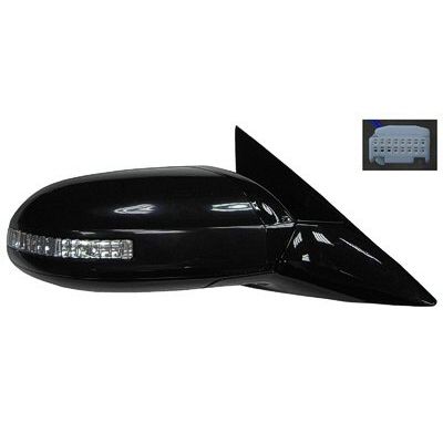 NISSAN(DATSUN) MAXIMA DOOR MIRROR RIGHT (Passenger Side) PWR/NON-HTD/SIGNAL (WO/MEMORY) OEM#963019N84A-PFM 2009-2015 PL#NI1321196