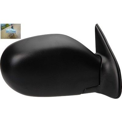 NISSAN PATHFINDER (Exc 04 ARMADA)(1pc BMP) DOOR MIRROR RIGHT (Passenger Side) PWR HTD TXT BLACK OEM#963014W265 2001-2004 PL#NI1321218