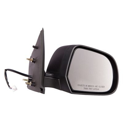 NISSAN VERSA SEDAN DOOR MIRROR RIGHT (Passenger Side) PWR/N-HTD (WO/SIGNAL)(TXT BLACK) OEM#963013AN5B-PFM 2012-2014 PL#NI1321241