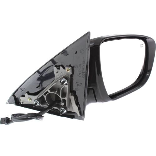NISSAN(DATSUN) PATHFINDER DOOR MIRROR RIGHT (Passenger Side) POWER/HEATED W/O VIEW MONITOR OEM#963019PF9B-PFM 2017 PL#NI1321274